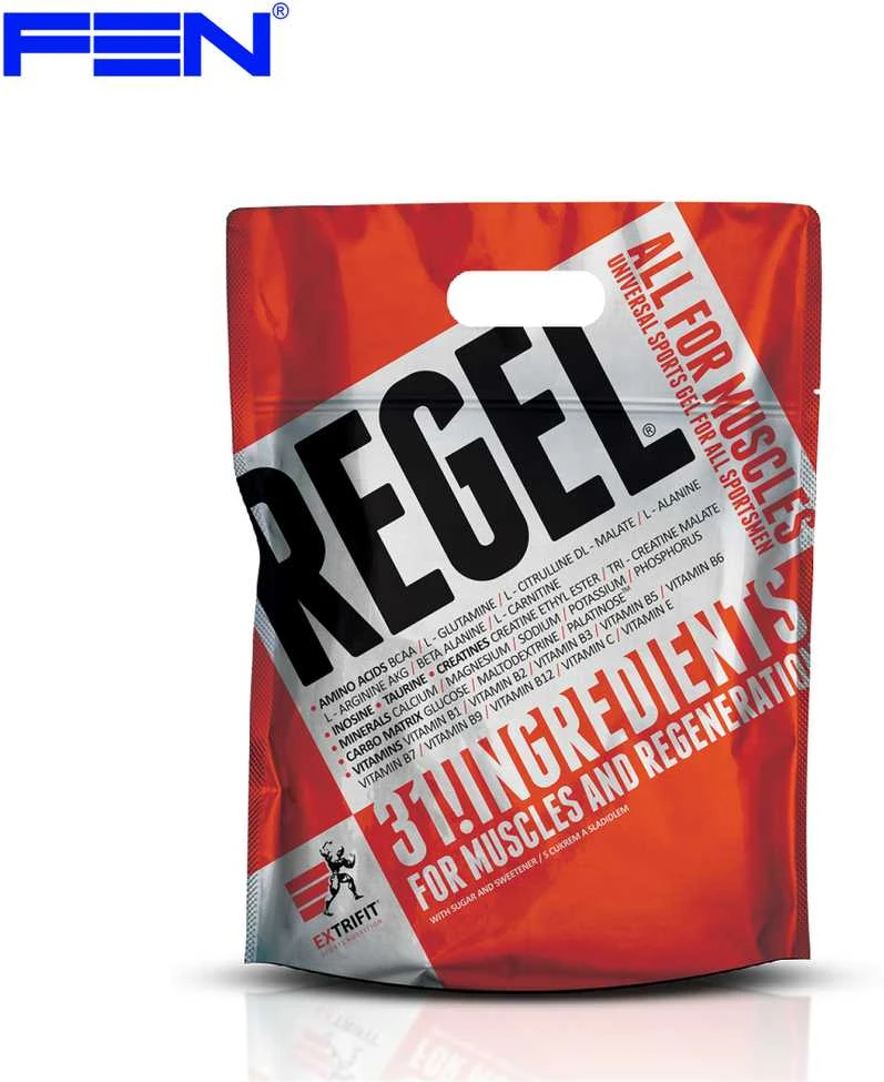 Extrifit Sport Nutrition Extrifit REGEL® 80 g x 25 vnt (Gelis raumenų atstatymui)