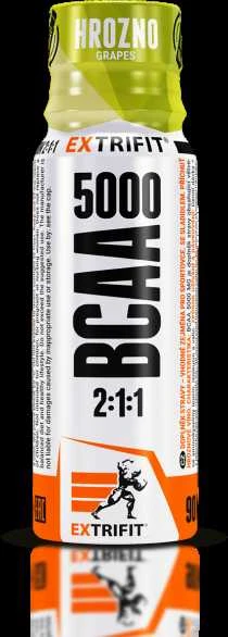 Extrifit Sport Nutrition Extrifit SHOT BCAA 5000 mg 15 vnt x 90 ml (BCAA amino rūgštys)