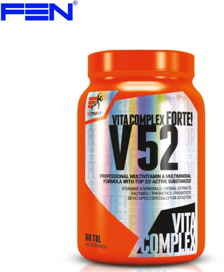 Extrifit Sport Nutrition Extrifit V52 (60 tablečių) - vitaminų, mineralų kompleksas