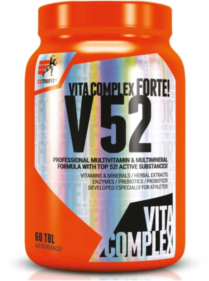 Extrifit Sport Nutrition Extrifit V52 (60 tablečių) - vitaminų, mineralų kompleksas