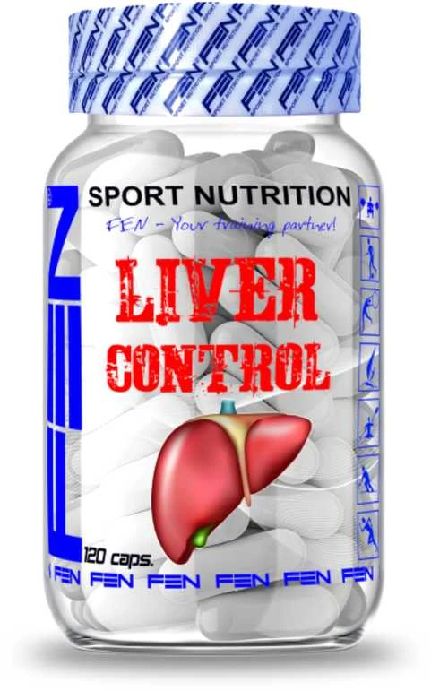 Fen Sport Nutrition FEN Liver Control 120 kaps papildas kepenims