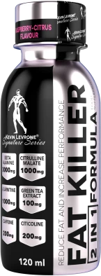 Kevin Levrone Signature Kevin Levrone Fat Killer 2 in 1 Shot 120 ml (Riebalų degintojas)