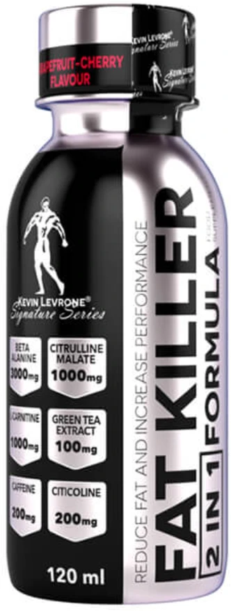 Kevin Levrone Signature Kevin Levrone Fat Killer 2 in 1 Shot 120 ml (Riebalų degintojas)