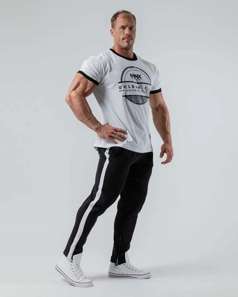 Mnx Sportswear MNX classic T-shirts Golden Era Baltas