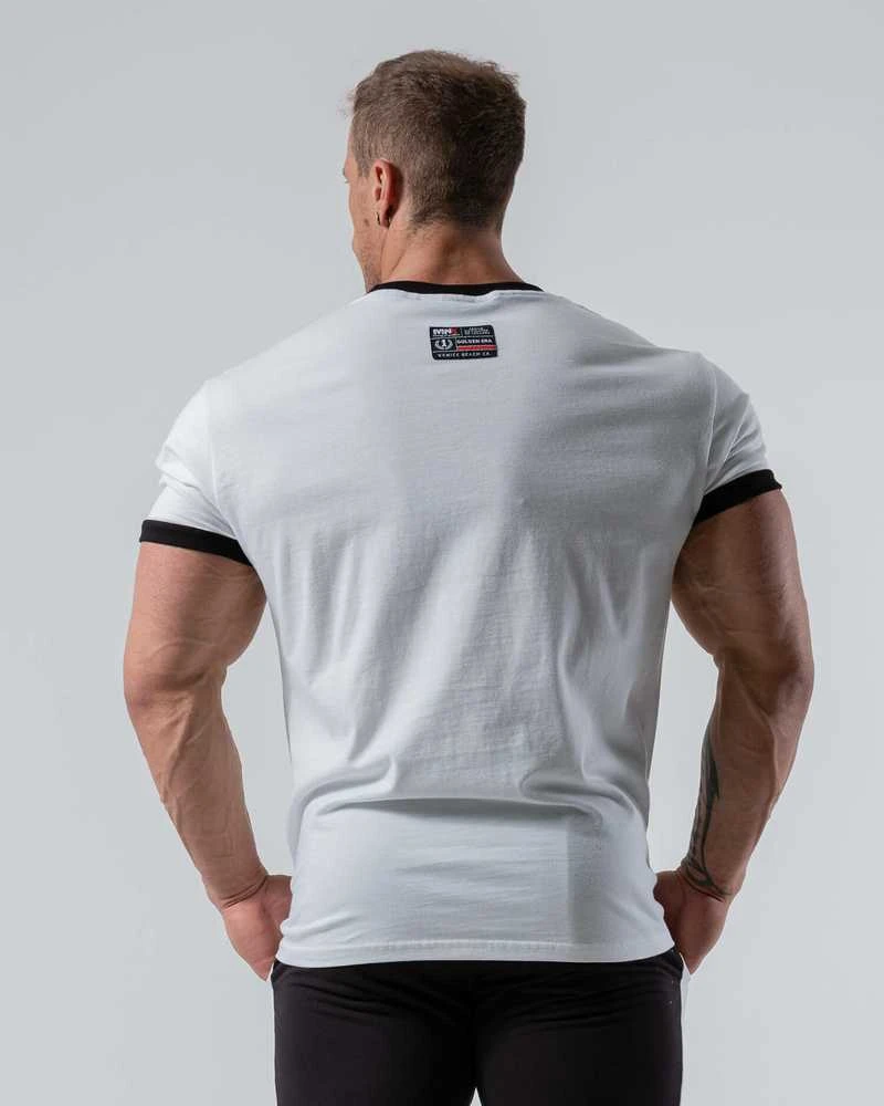Mnx Sportswear MNX classic T-shirts Golden Era Baltas