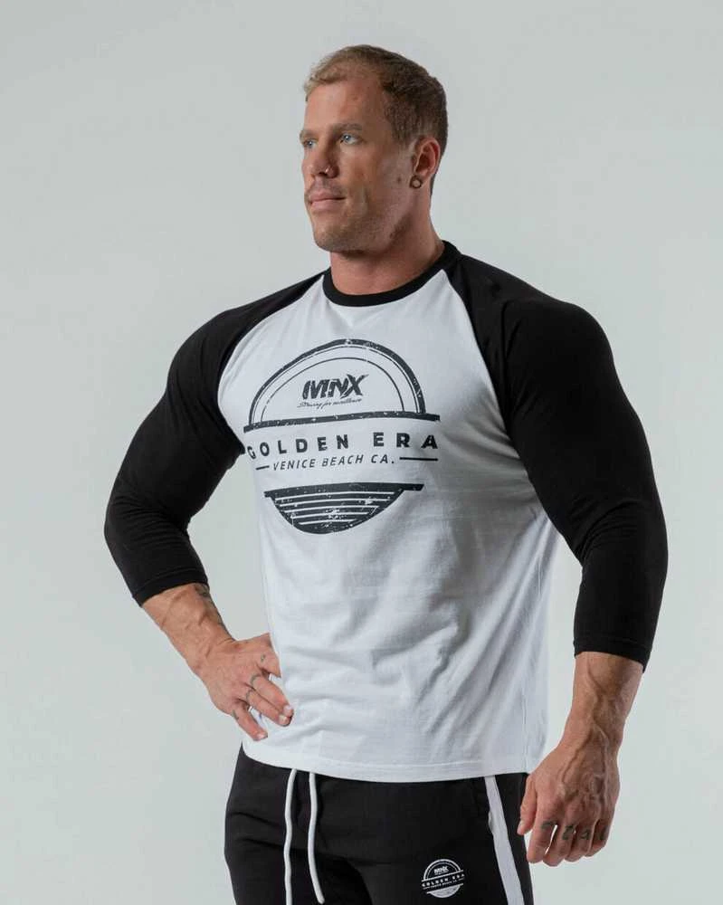 Mnx Sportswear MNX Raglan Top Golden Era Baltas