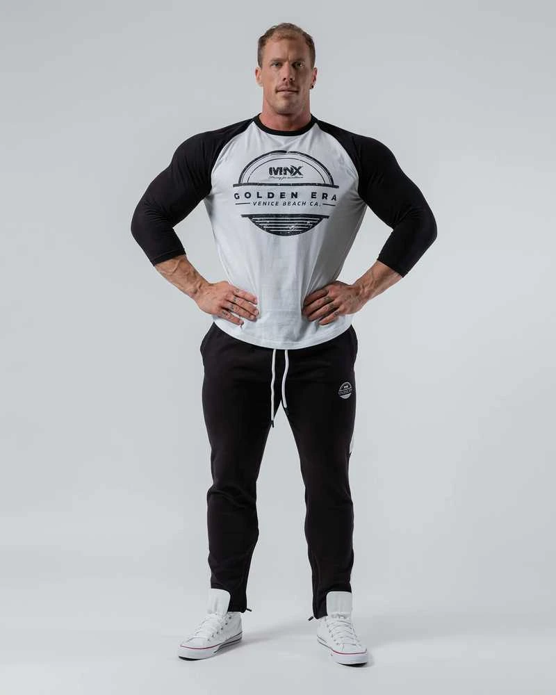 Mnx Sportswear MNX Raglan Top Golden Era Baltas