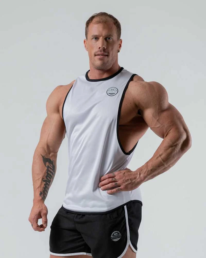 Mnx Sportswear MNX Tank top Golden Era Baltas
