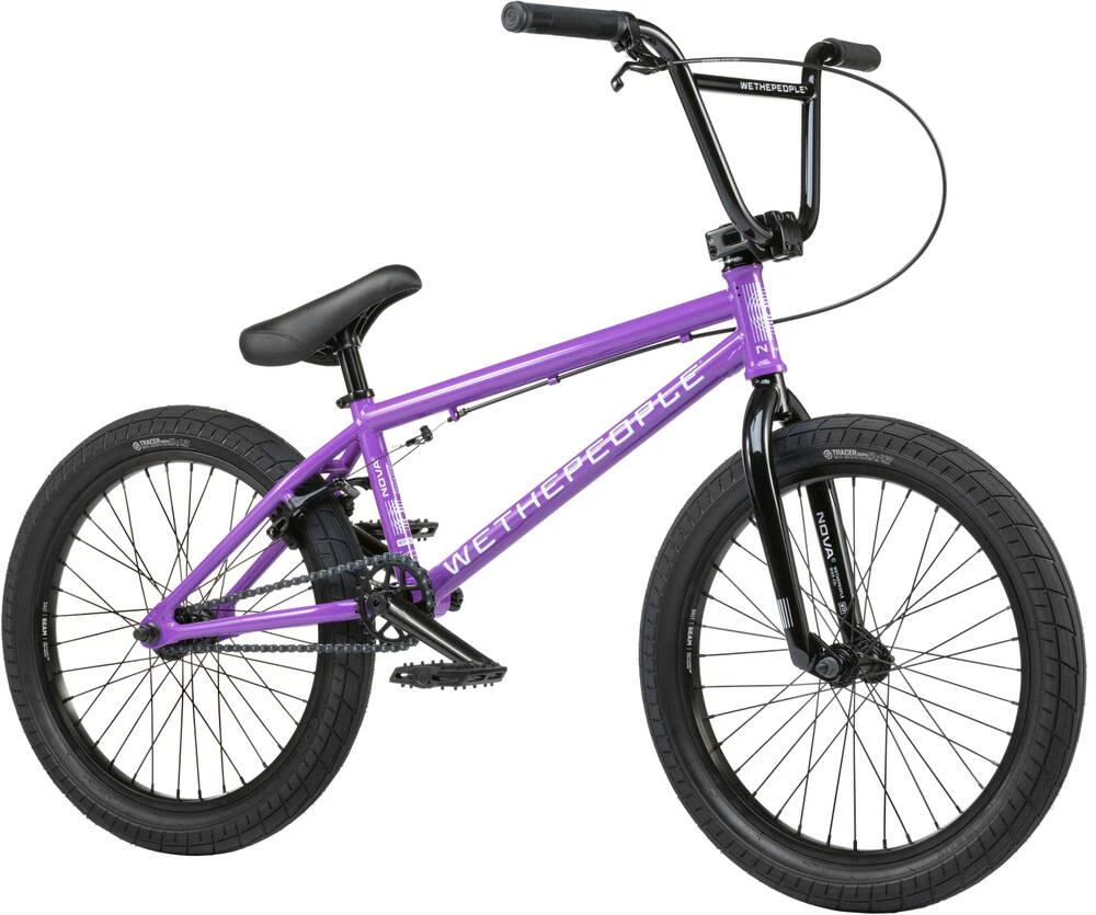 We The People BMX dviratis Wethepeople Nova 20" 2021, violetinis