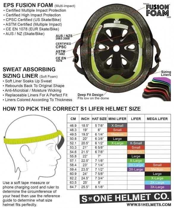 S-ONE HELMET LIFER COTTON CANDY XL