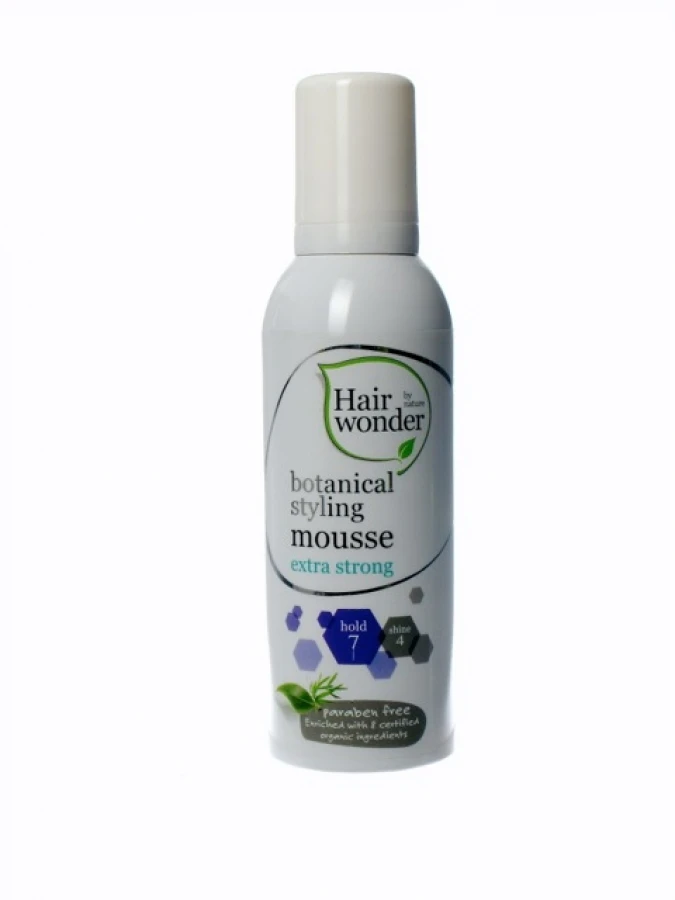 Hairwonder Botanical Styling putos plaukams stiprios fiksacijos 200 ml