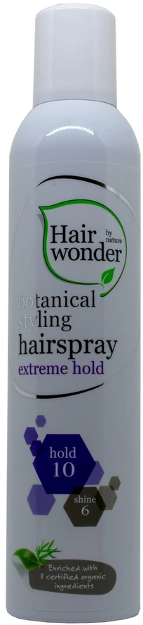 Hairwonder Botanical Styling lakas plaukams stiprios fiksacijos 300 ml
