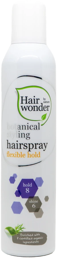 Hairwonder Botanical Styling lakas plaukams stiprios fiksacijos 300 ml