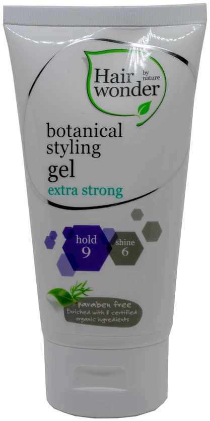 Hairwonder Botanical Styling žele plaukams stiprios fiksacijos 150 ml