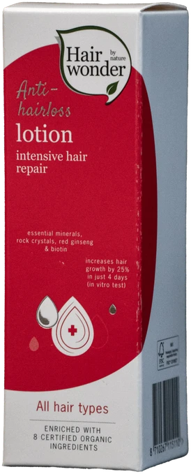 Hairwonder Losjonas slenkantiems plaukams Anti-hairloss Lotion Liposomes