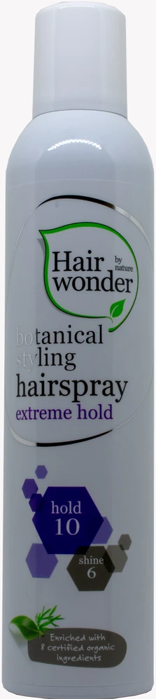 HAIRWONDER Botanical Styling plaukų lakas itin stiprios fiksacijos, 300 ml