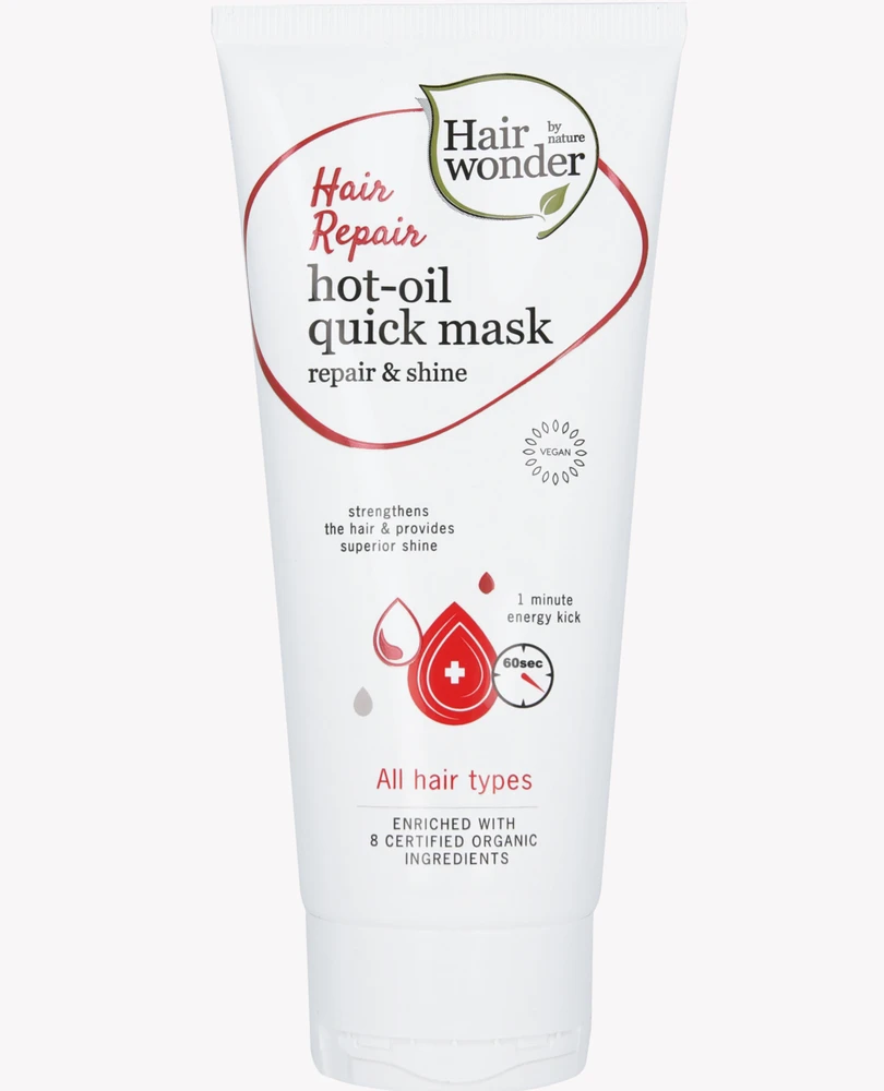 HAIRWONDER Greito poveikio kaukė Hot Oil Quick Mask, 100 ml