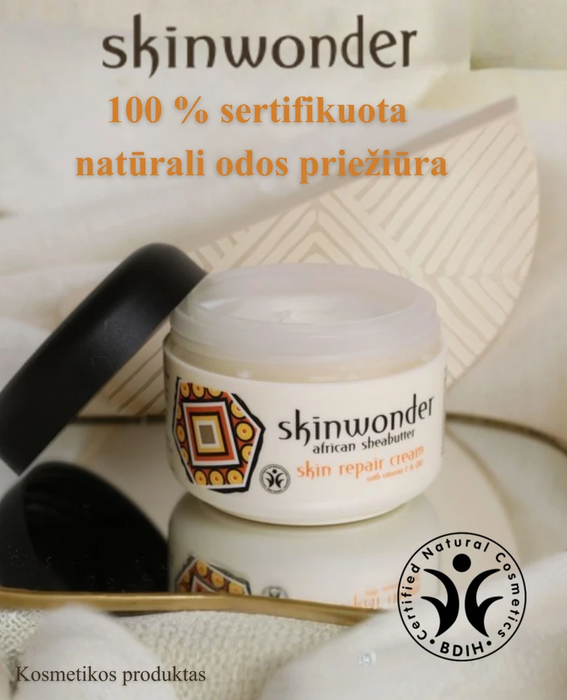 HAIRWONDER SKINWONDER Intensyviai maitinantis kremas veidui ir kūnui, 110 ml