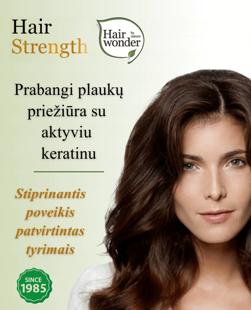 HAIRWONDER "Hair Strength" plaukus sustiprinanti kaukė, 150 ml