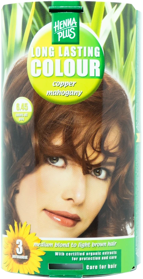 Henna Plus HAIRWONDER Ilgalaikiai plaukų dažai, spalva raudonmedžio 5.5