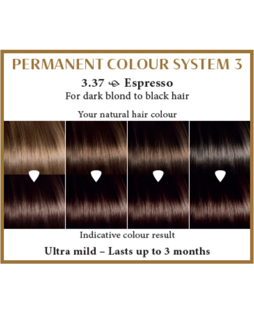Henna Plus HAIRWONDER Ilgalaikiai plaukų dažai, spalva espresso 3.37