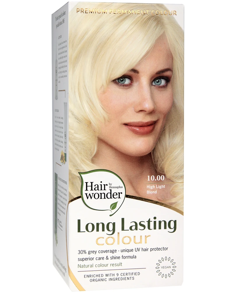 Henna Plus HAIRWONDER Ilgalaikiai plaukų dažai, spalva labai šviesi blondinė 10.00
