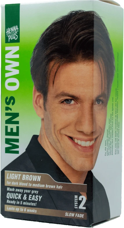 Henna Plus HENNAPLUS „Men’s Own Colour“ plaukų dažai vyrams, spalva šviesi ruda 5