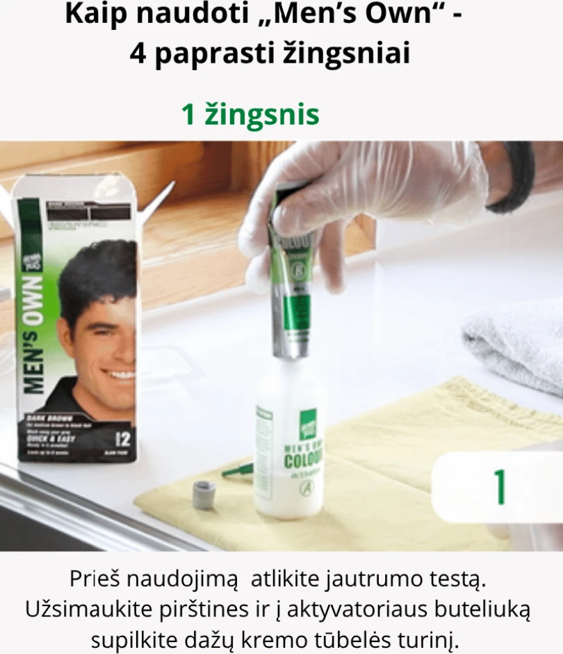 Henna Plus HENNAPLUS „Men’s Own Colour“ plaukų dažai vyrams, spalva šviesi ruda 5