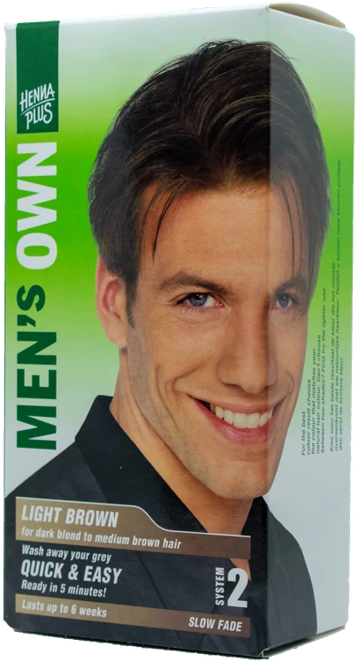 Henna Plus HENNAPLUS „Men’s Own Colour“ plaukų dažai vyrams, spalva šviesi ruda 5