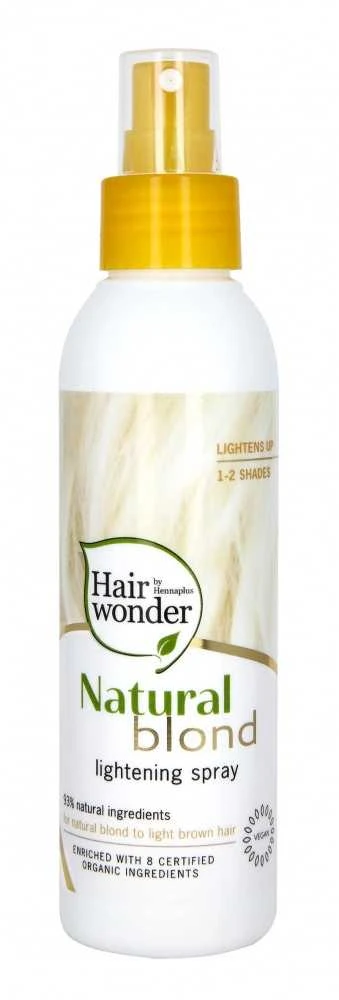 Henna Plus Hairwonder Purškiamas plaukų šviesintojas su ramunėlėmis Natural Blond spray