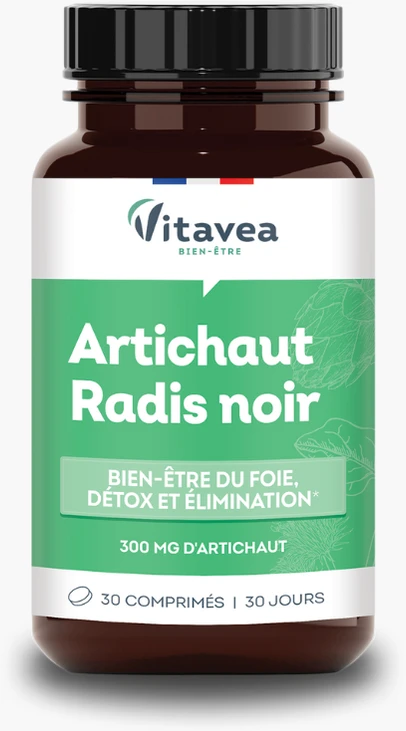 Vitavea Artišokai, ridikai ir varnalėšos, 30 tablečių