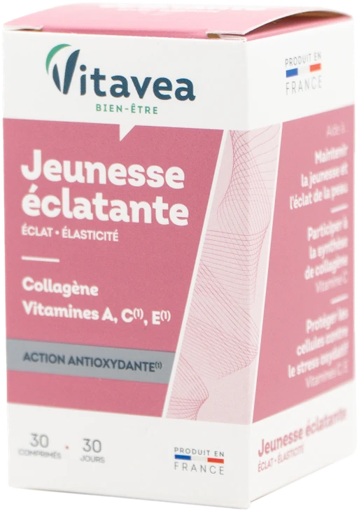 Vitavea Elastinga ir švytinti oda, 30 tablečių