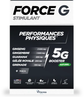 Vitavea Force G energijai ir protiniam budrumui, 10 ampulių