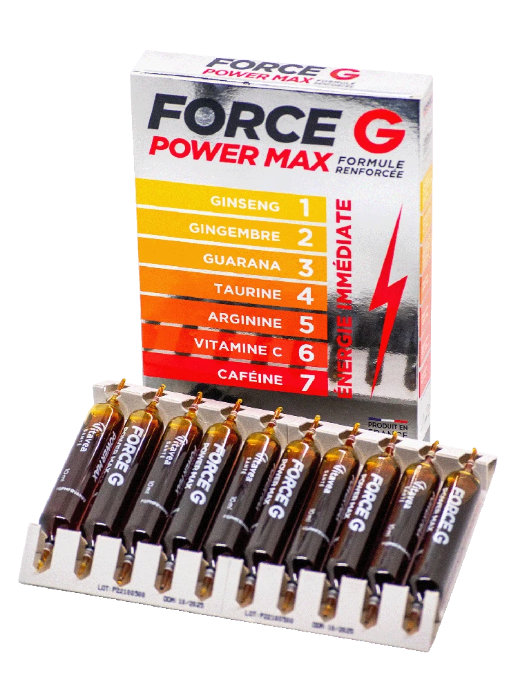 Vitavea Force G Power MAX maksimali galia,10 ampulių