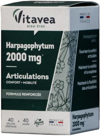Vitavea Gulsčiojo inkaruočio ekstraktas 2000 mg, 40 augalinės kilmės kapsulių