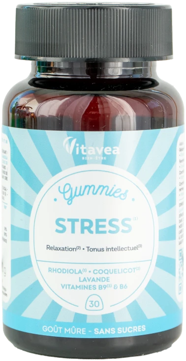 Vitavea Guminukai esant stresui Gummies Stress, 30 vnt