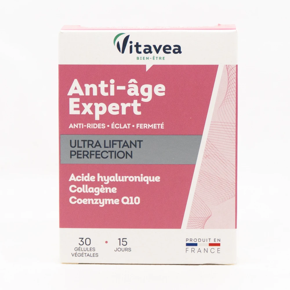 Vitavea Lėtinantis senėjimą Anti-age Expert, 30 augalinės kilmės kapsulių