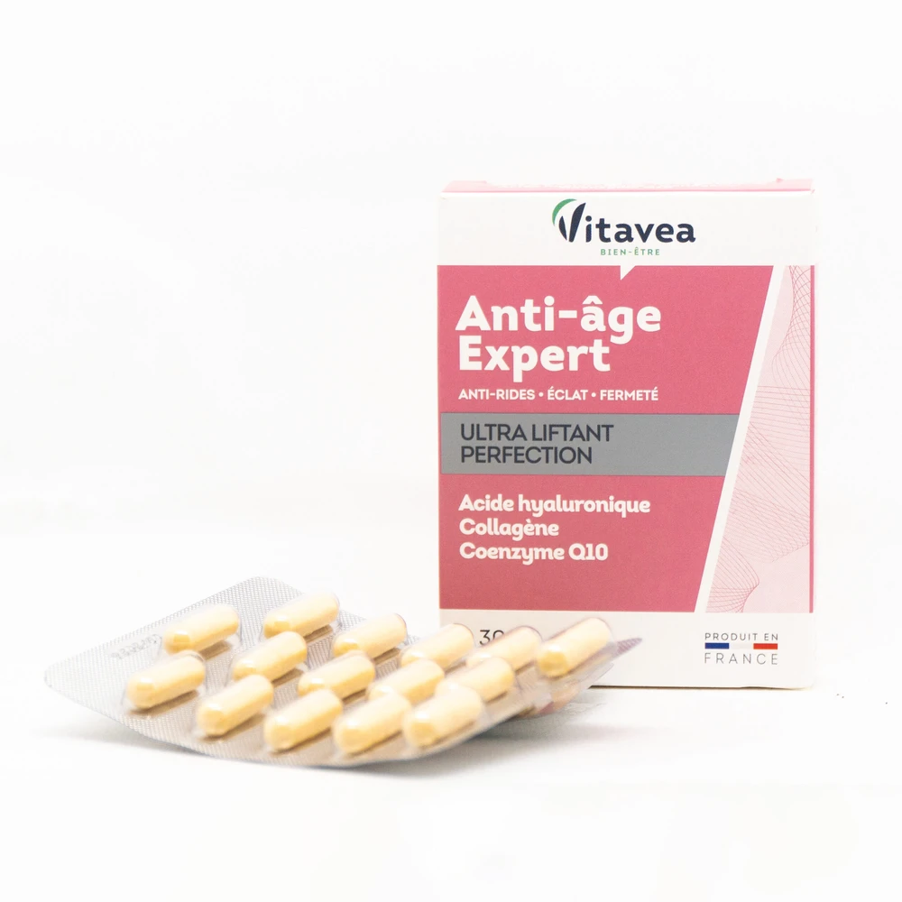 Vitavea Lėtinantis senėjimą Anti-age Expert, 30 augalinės kilmės kapsulių