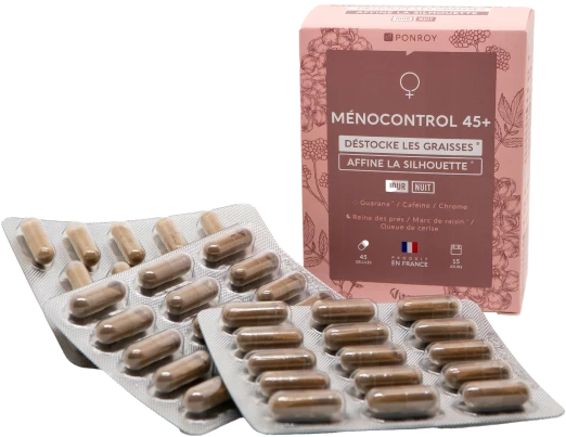Vitavea Menocontrol 45+ moterų lieknėjimo rūpesčiams, 45 augalinės kilmės kapsulės
