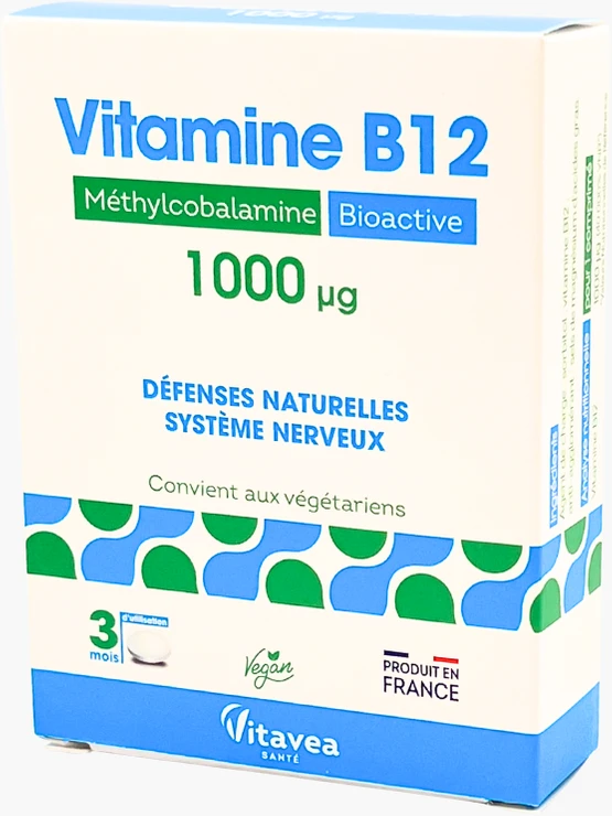 VITAVEA Vitaminas B12 1000 µg, 90 tablečių