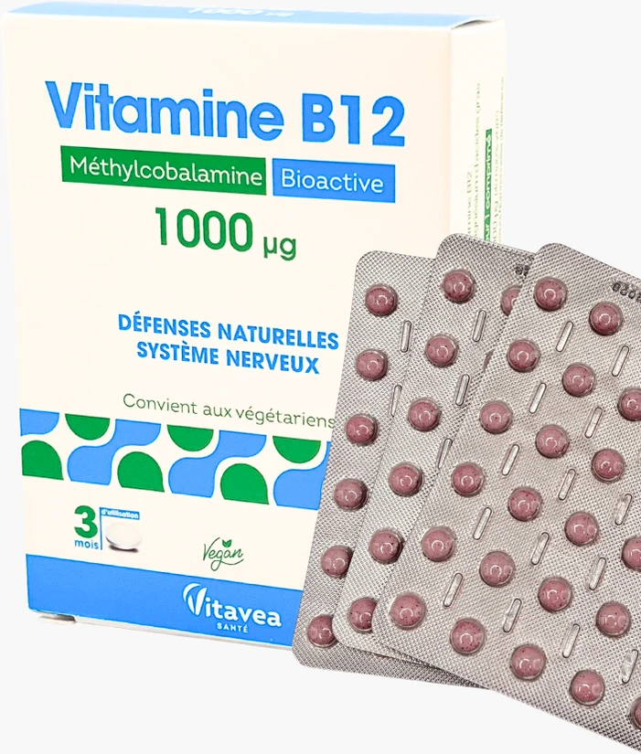 VITAVEA Vitaminas B12 1000 µg, 90 tablečių