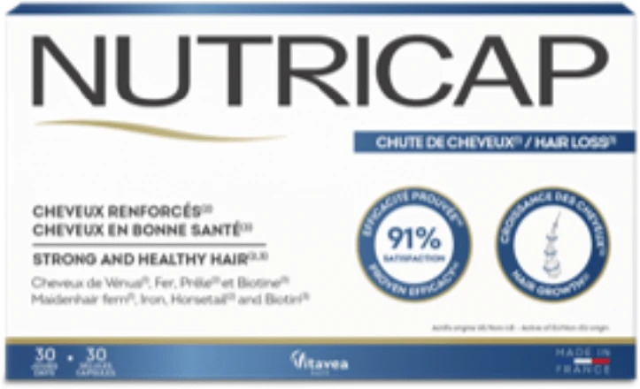 VITAVEA Nutricap Hair Loss, 30 augalinės kilmės kapsulių