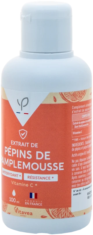 Vitavea Greipfrutų sėklų ekstraktas ir vitaminas C, 100 ml