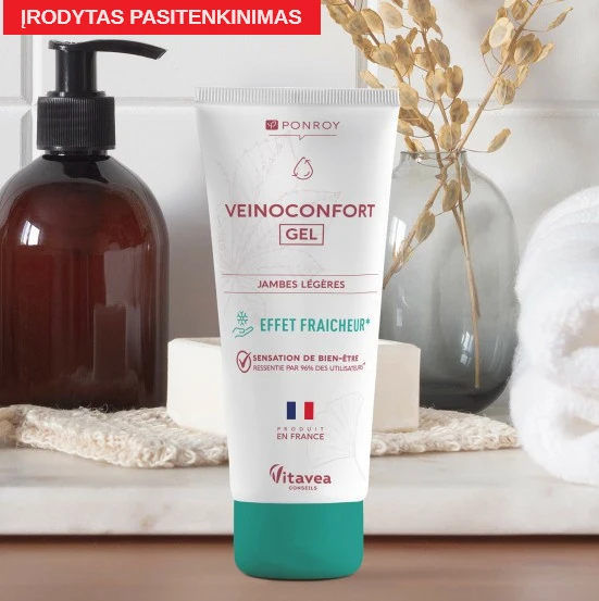 Vitavea Veino Confort gelis kojoms, 100 ml