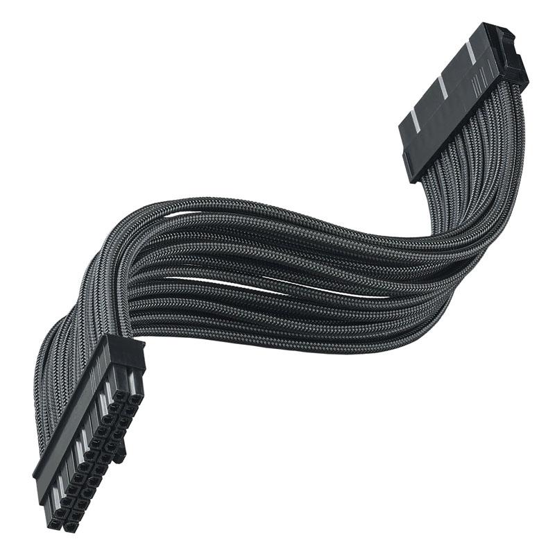 SilverStone ATX 24-pin cable, 300mm – juodas