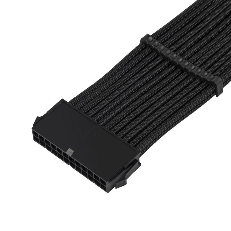 SilverStone ATX 24-pin cable, 300mm – juodas