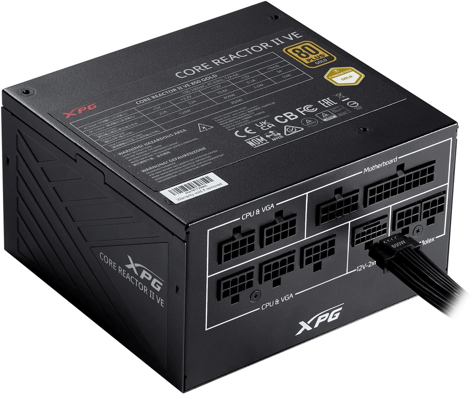 XPG (ADATA) XPG CORERACTOR II VE 850W maitinimo šaltinis