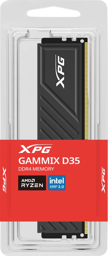 RAM Atmintis ADATA XPG Gammix D35, DDR4, 16 GB, 3200MHz, CL16 (AX4U320016G16A-SBKD35)