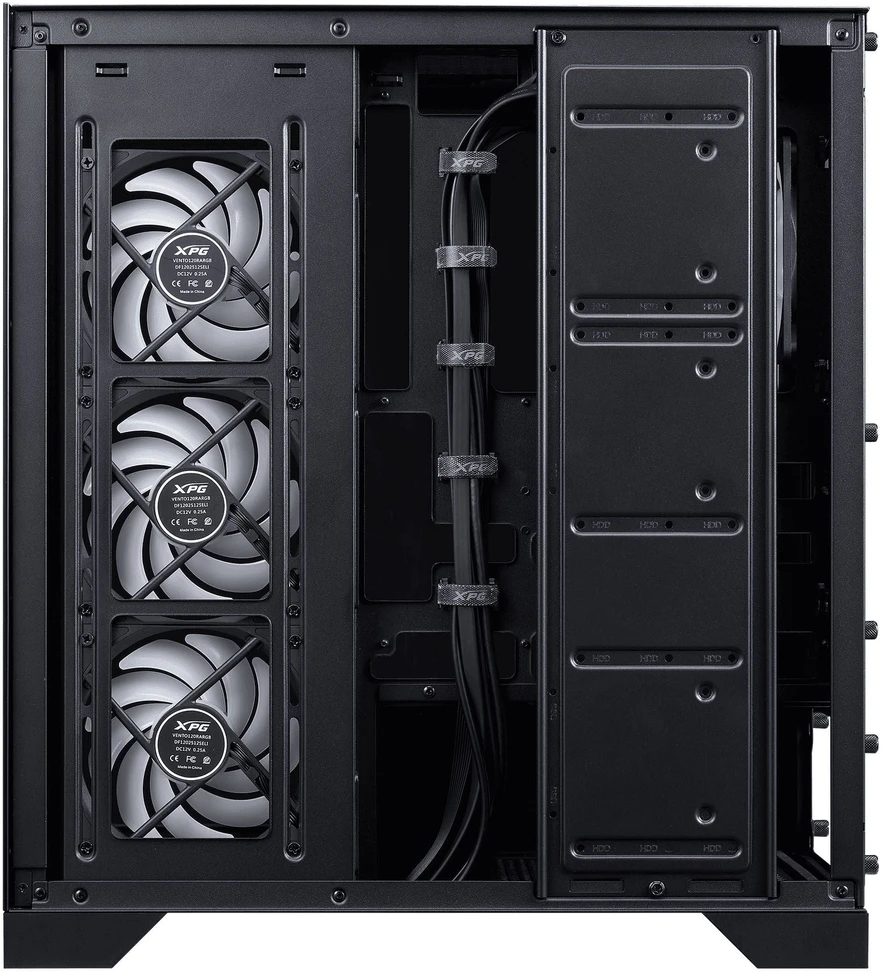 XPG (ADATA) XPG INVADER X BTF MID-TOWER-CASE Juodas