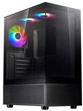 XPG (ADATA) XPG INVADER X MINI KOMPAKTES MID-TOWER-CASE Juodas